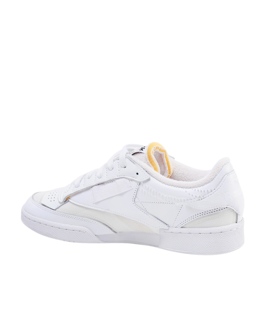 Maison Margiela Mm X Reebok Club C ‘memory Of' Sneakers In White