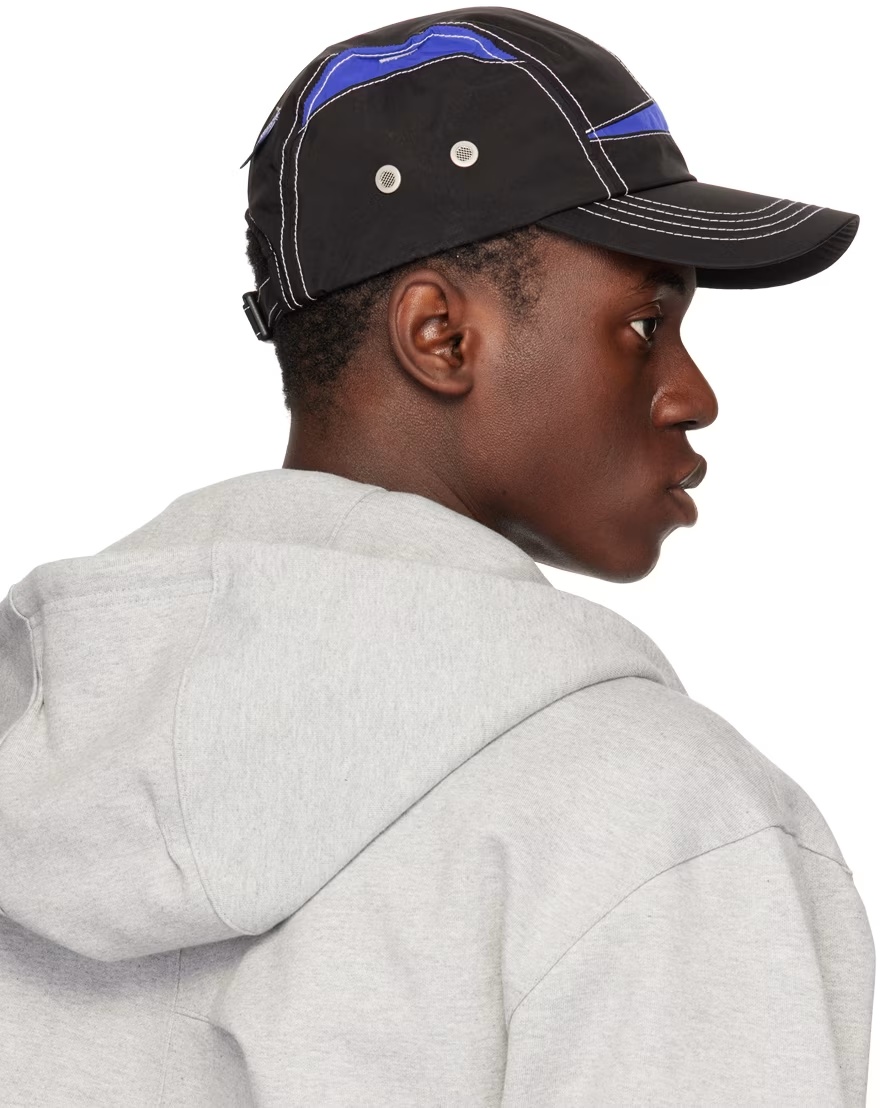 Ader Error Contrast-colored Stitching Baseball Cap In White