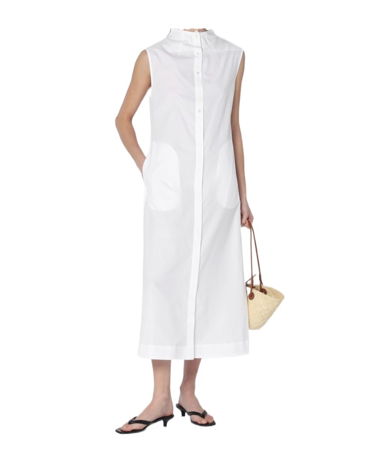 LOULOU STUDIO SHIRT DRESS IN