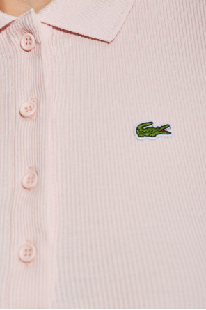 Lacoste Polo Shirt In Pink