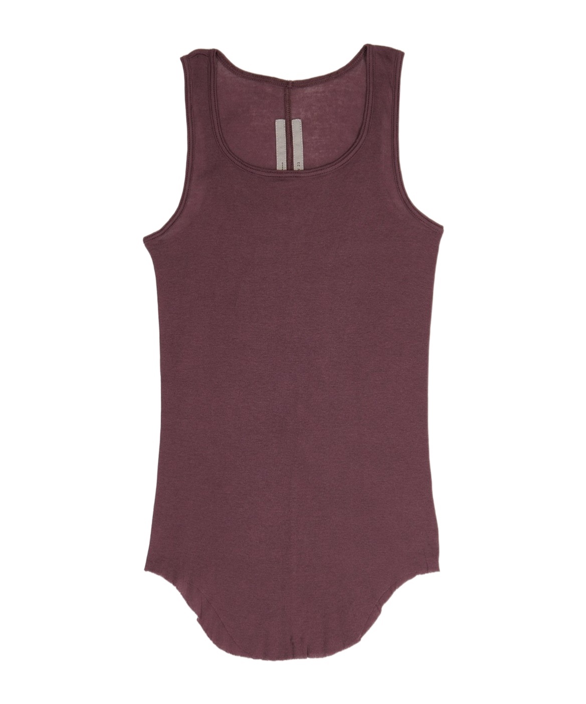 Rick Owens Organic Cotton Tank Top In Red