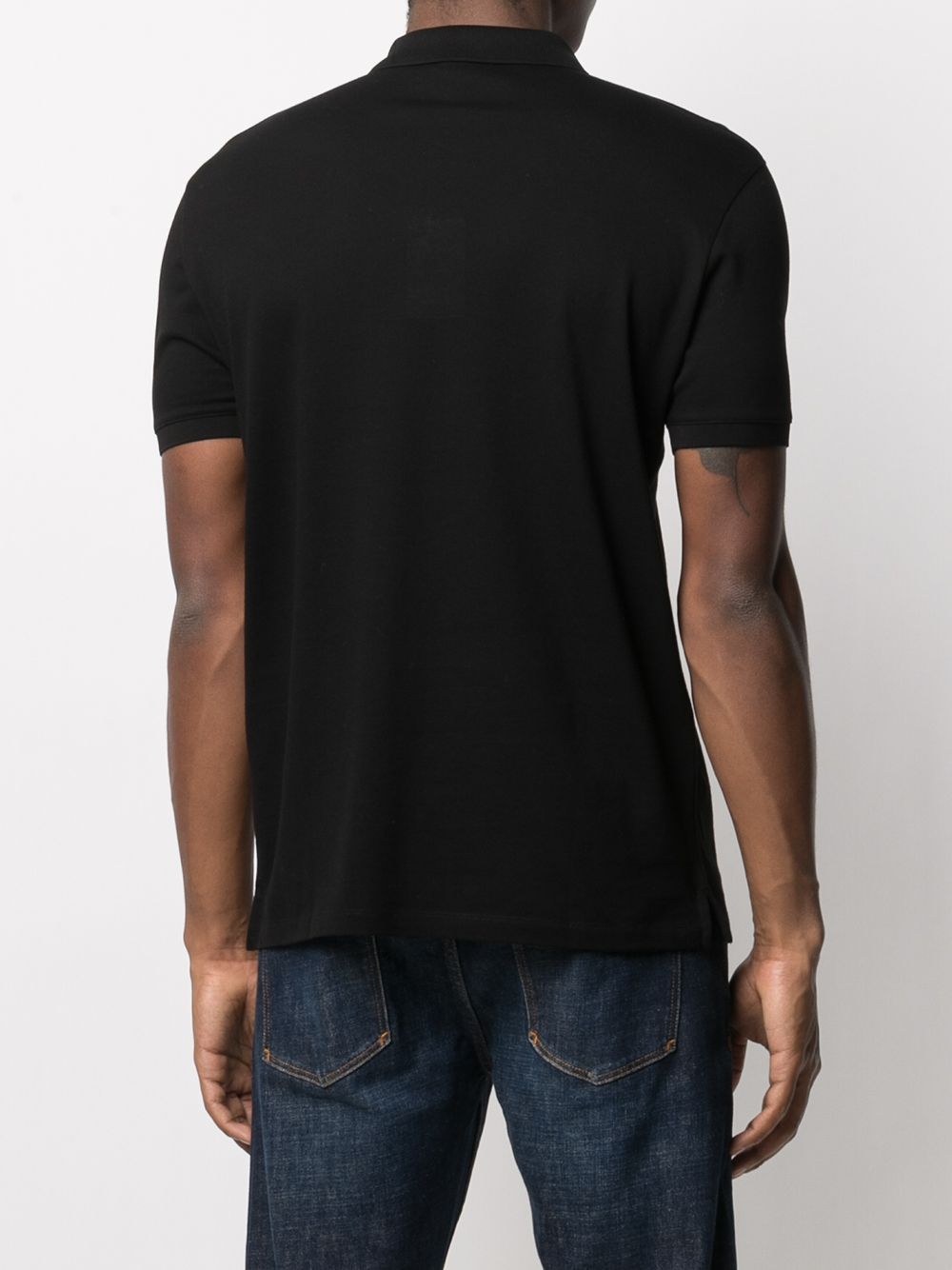 EMPORIO ARMANI LOGO-PRINT POLO SHIRT