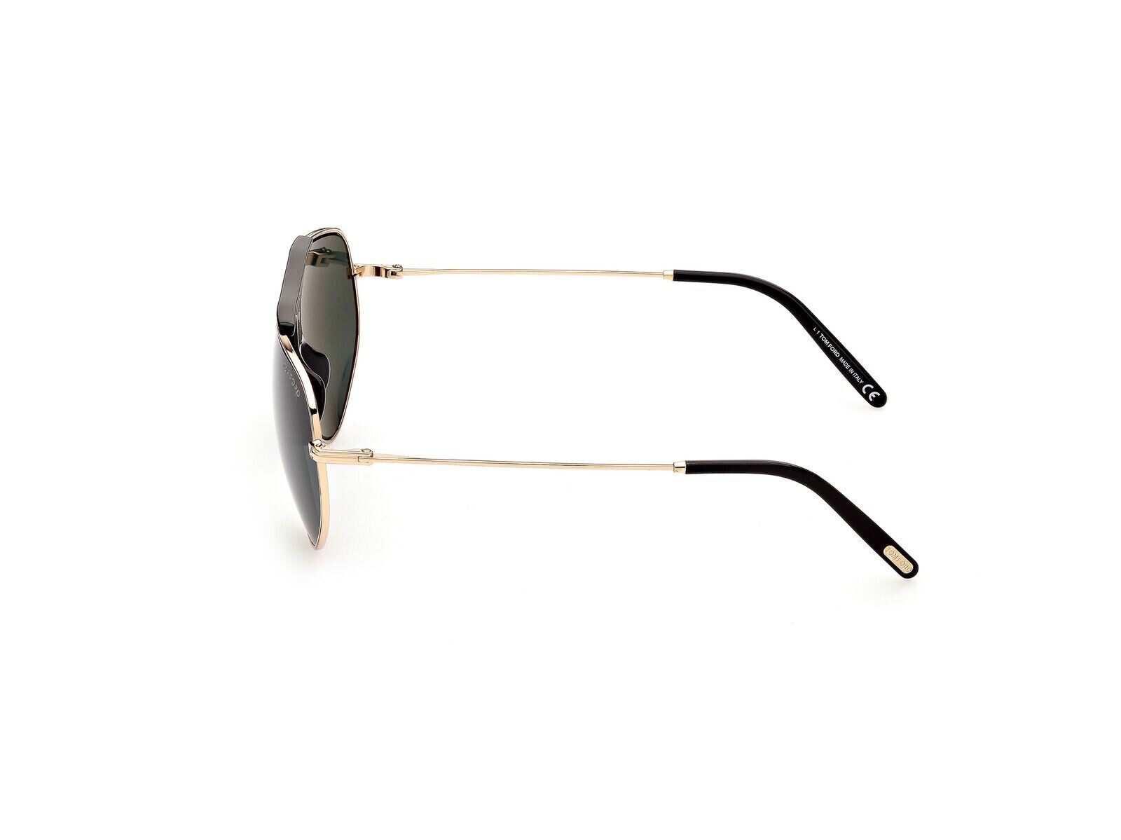 Tom Ford Logo Sunglasses In Green