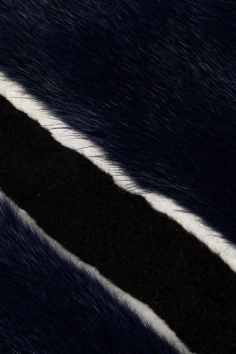 Dior Striped Shawl In Gold