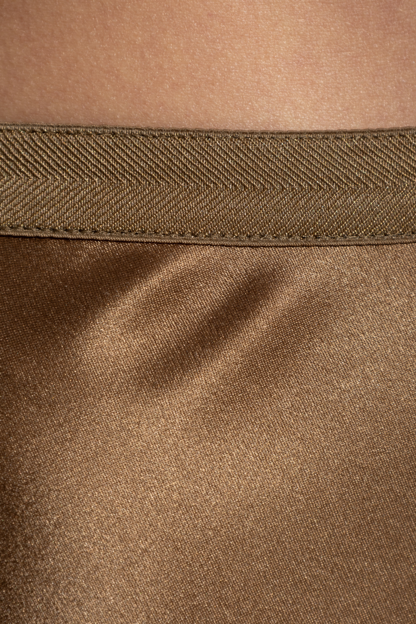 ANINE BING ELASTIC WAIST SKIRT