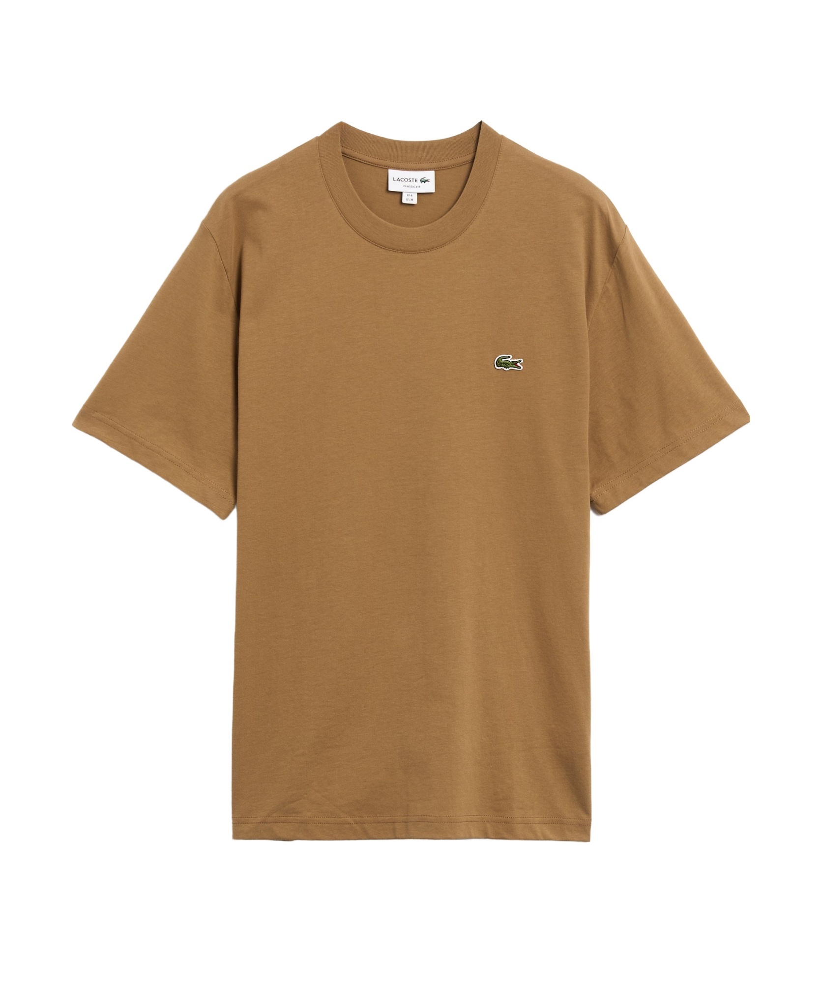 Lacoste Short-sleeved T-shirt In Brown