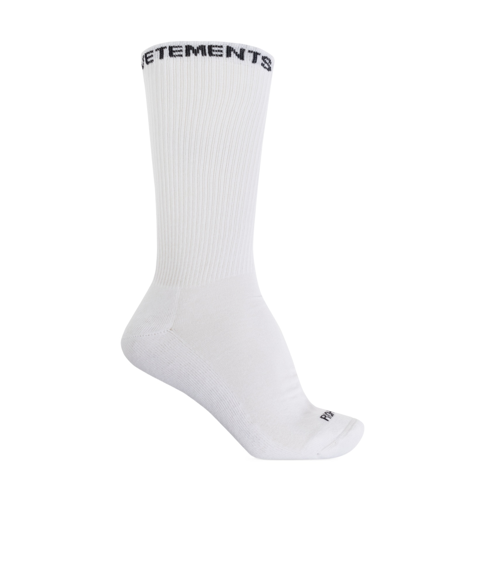 Vetements Socks With Logo In White
