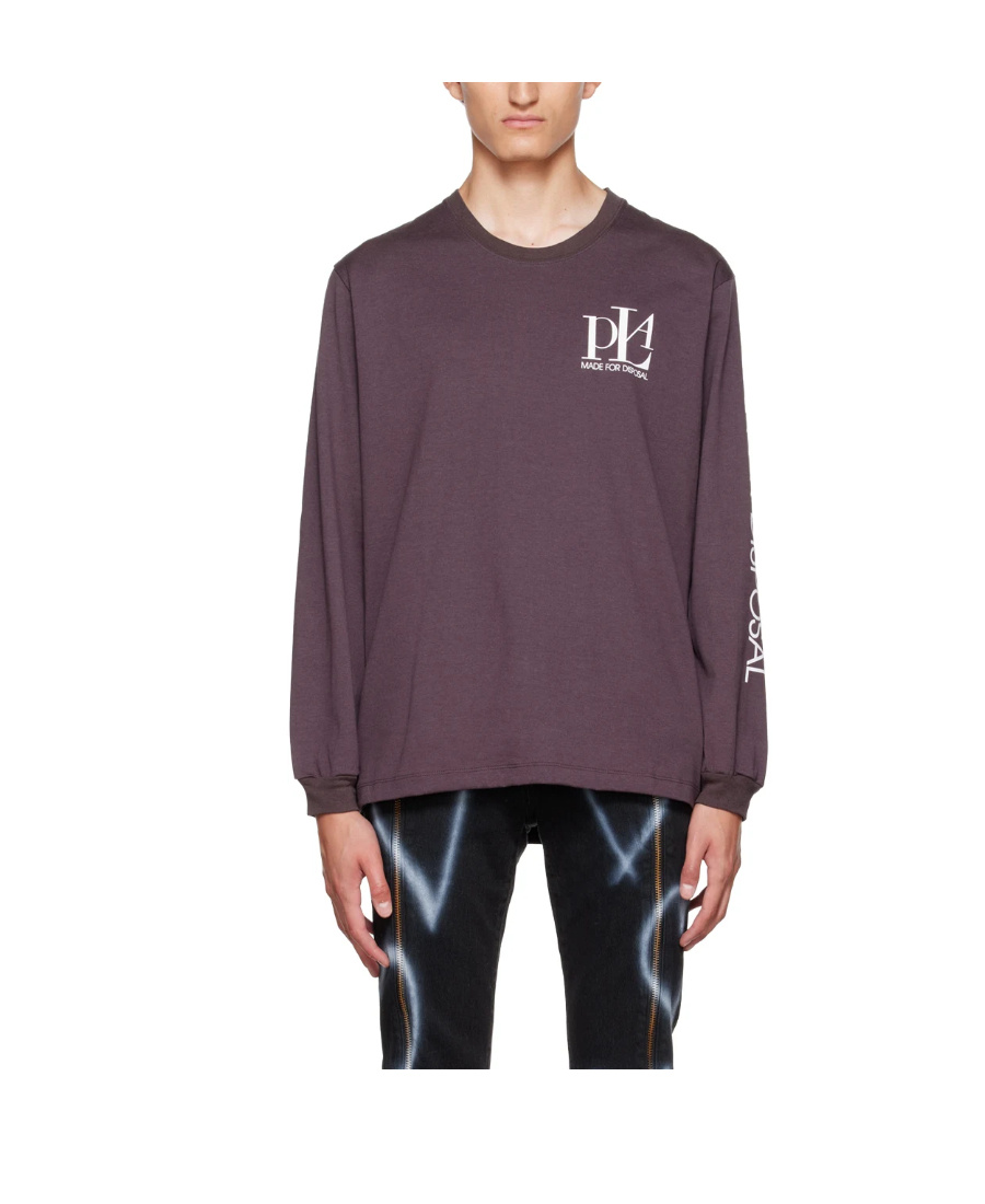 Doublet Logo Long-sleeved T-shirt In Red