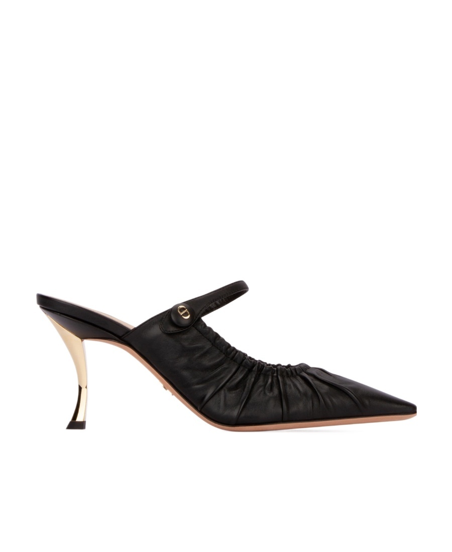 Dior Muller High Heels In Black