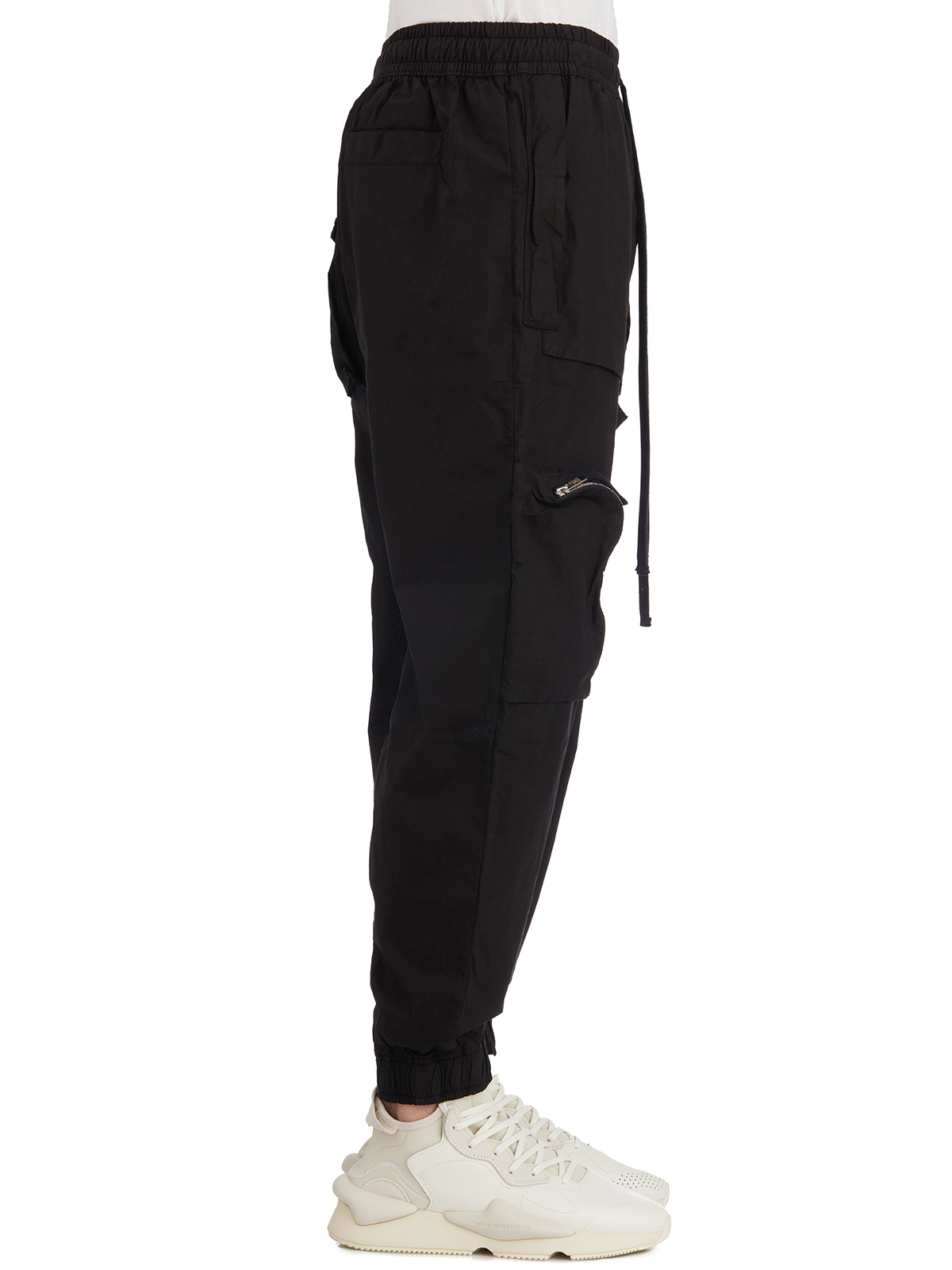 Thom Krom Pantaloni Jogger In Cotone In White