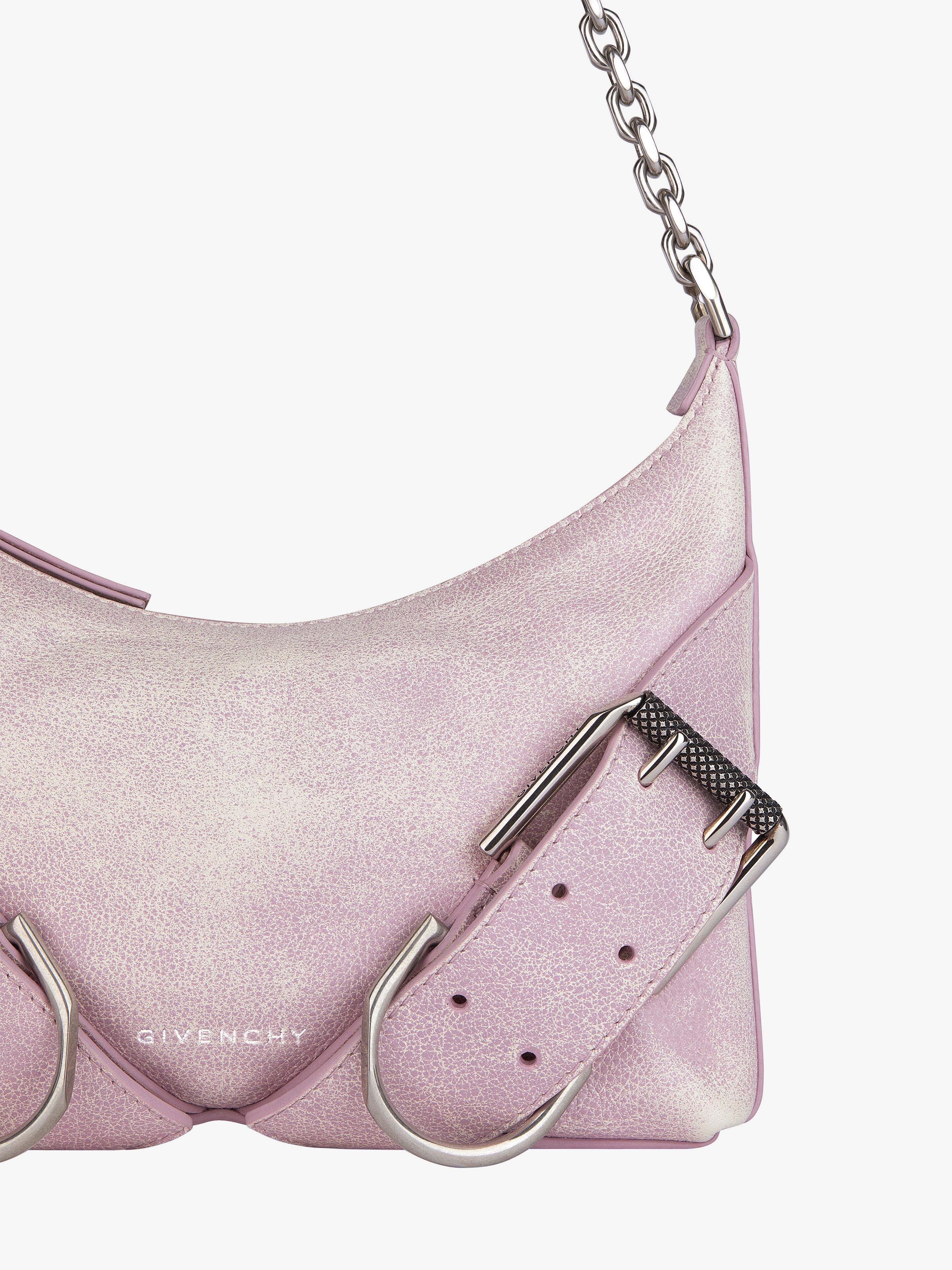 Givenchy Voyou Leather Chain Bag In Pink