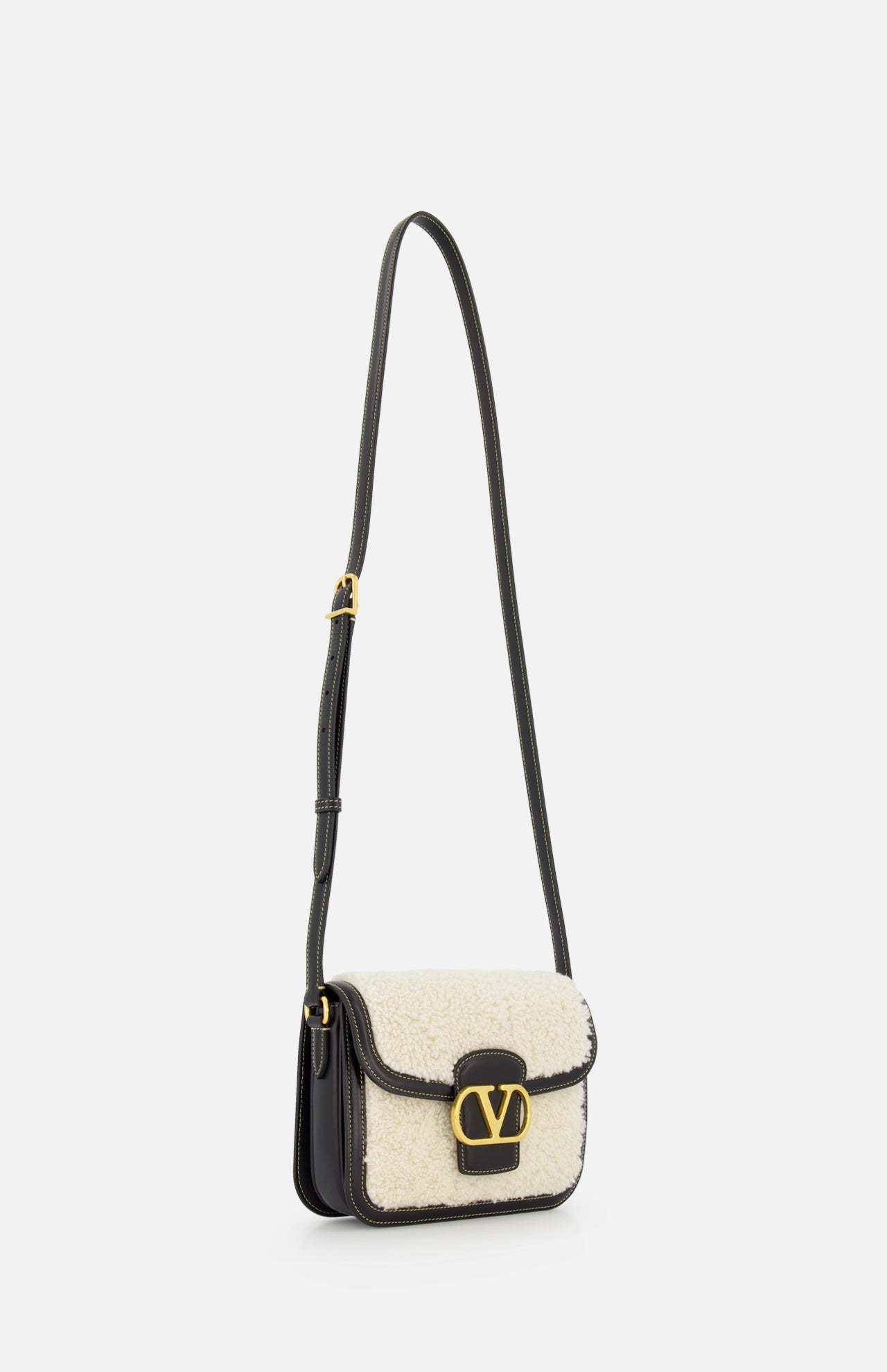 Valentino Flap Shoulder Bag In Brown