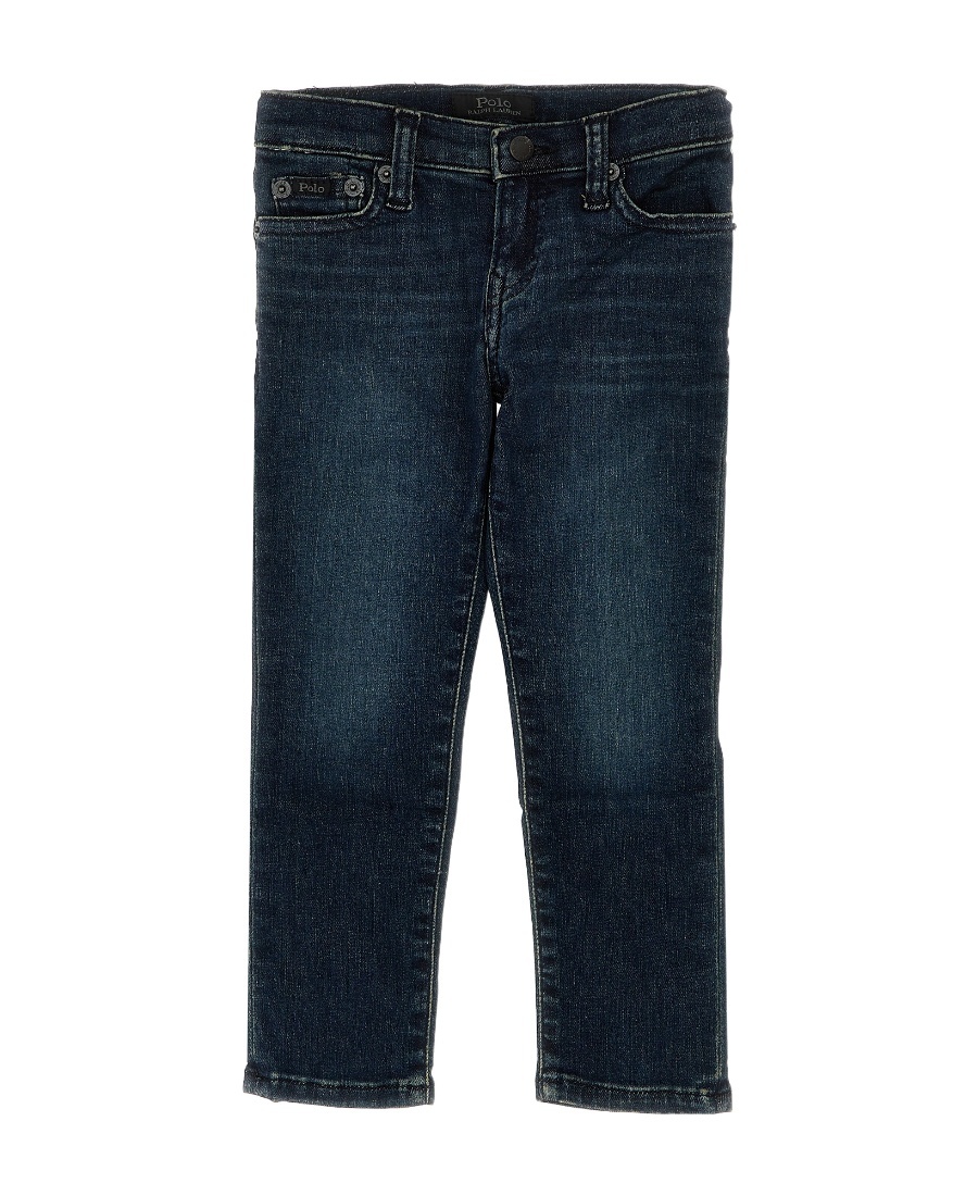 POLO RALPH LAUREN LOGO BELT RING JEANS