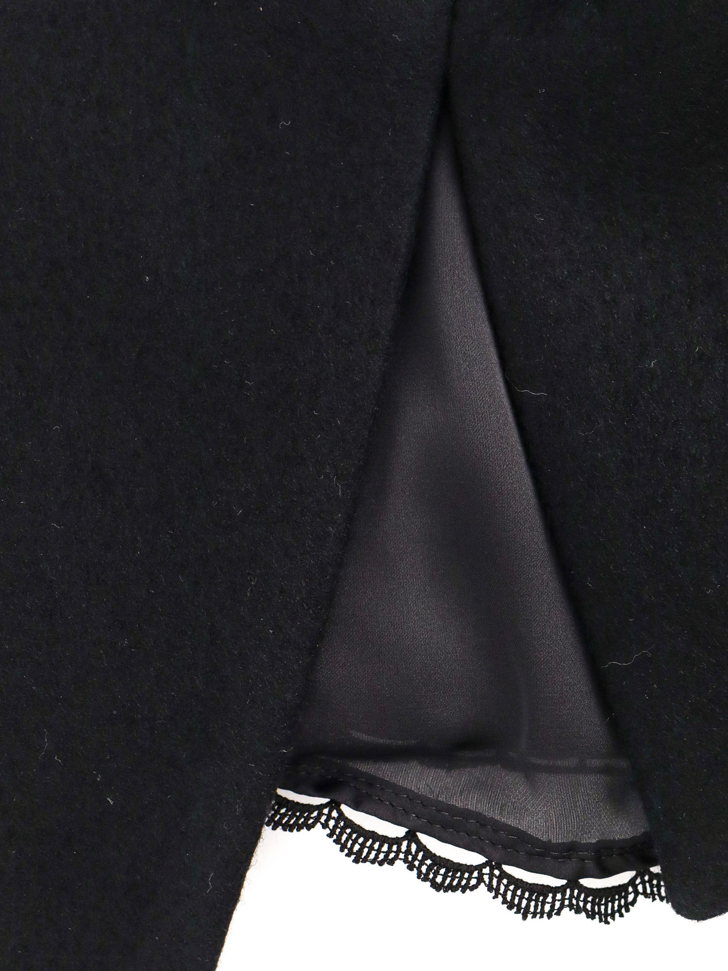Sacai Asymmetric Skirt In Black