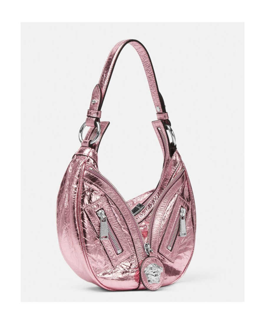 Versace Small Repeat Shoulder Bag In Multicolor