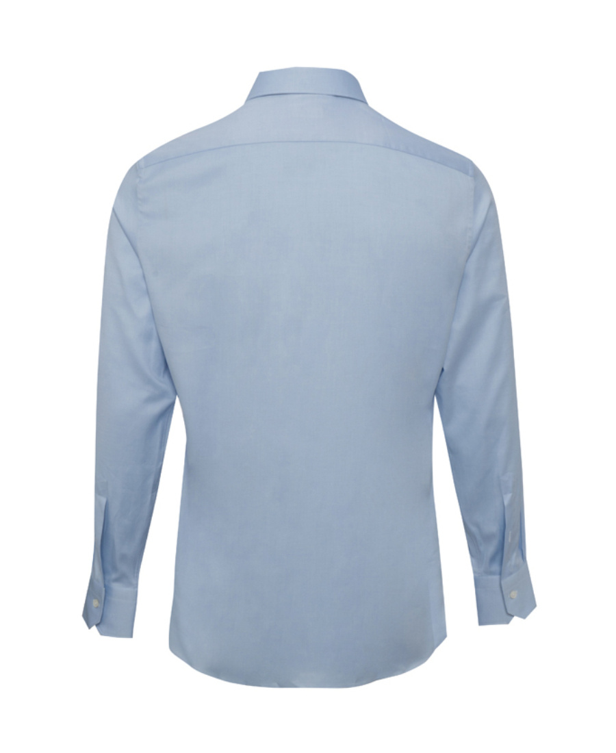 Shop Zegna Long-sleeved Shirt In Blue