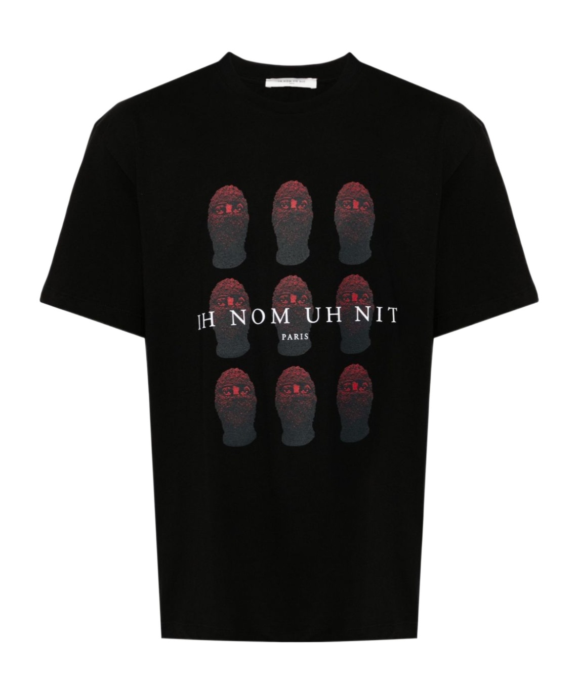 Ih Nom Uh Nit Red-masks T-shirt In Black