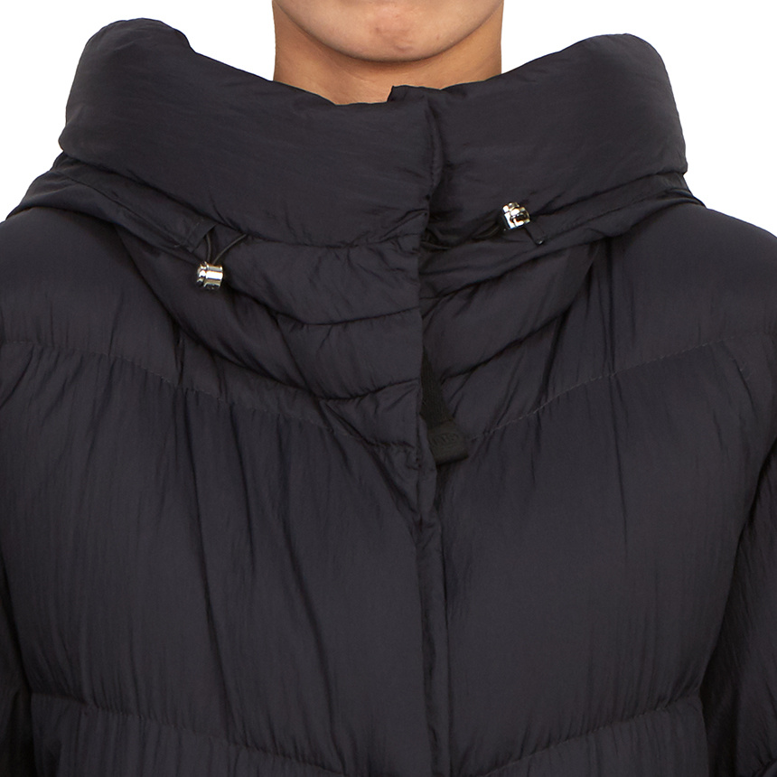 Shop Parajumpers Long-sleeved Down Jacket In Black