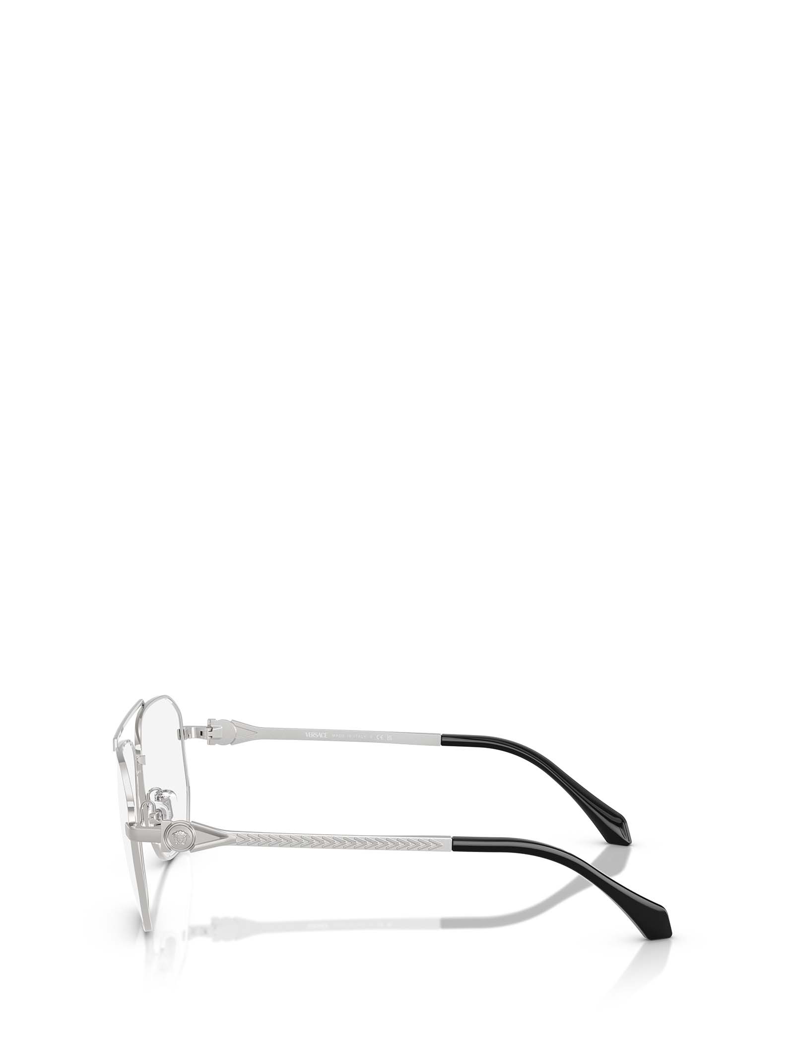 Versace Geometric-frame Glasses In White