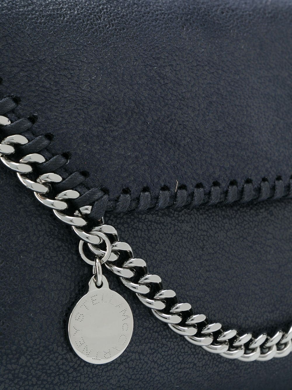 Stella Mccartney Dark Blue Falabella Mini Crossbody Bag