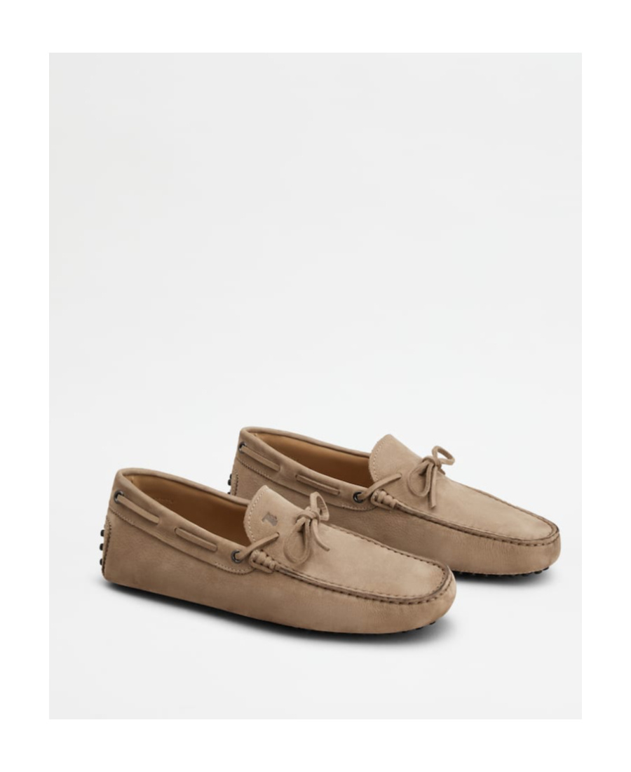 TOD'S TOD'S ROUND TOE SLIP-ON LOAFERS