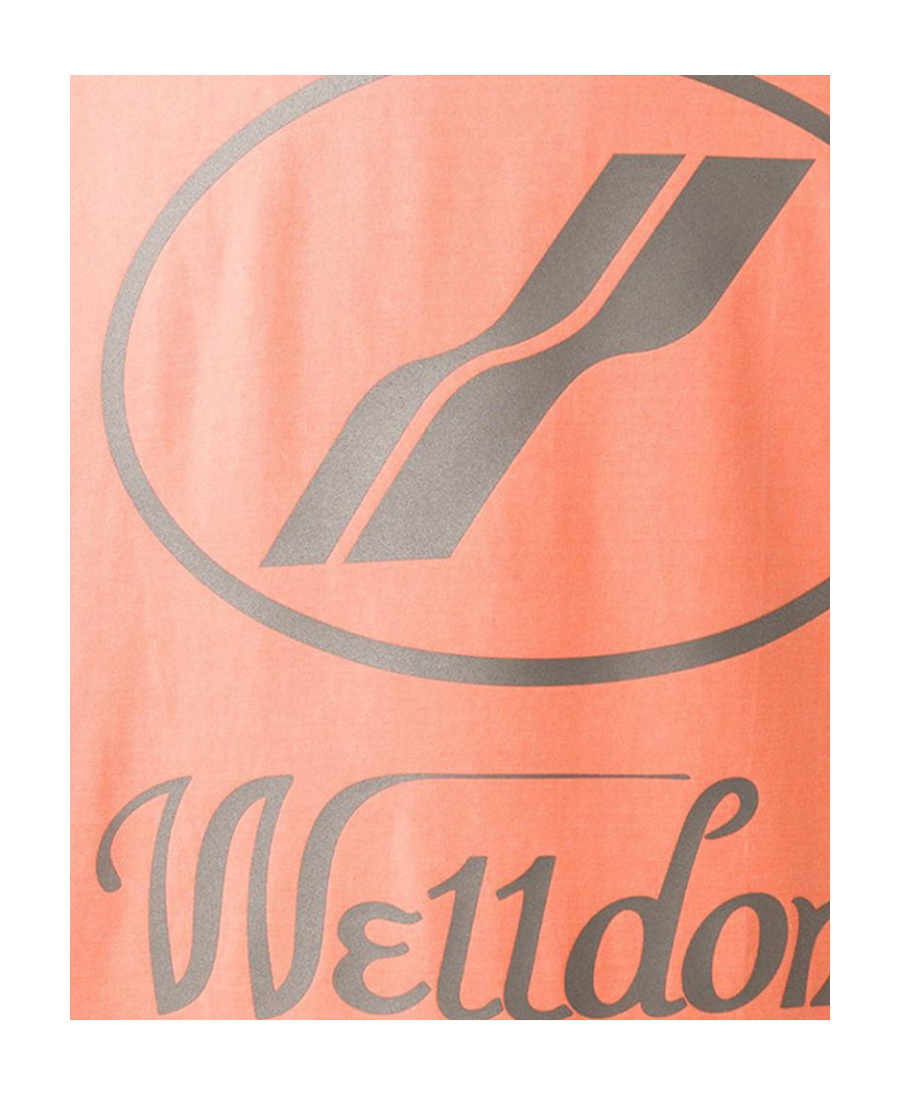 We11 Done Logo Short-sleeved T-shirt In Pink