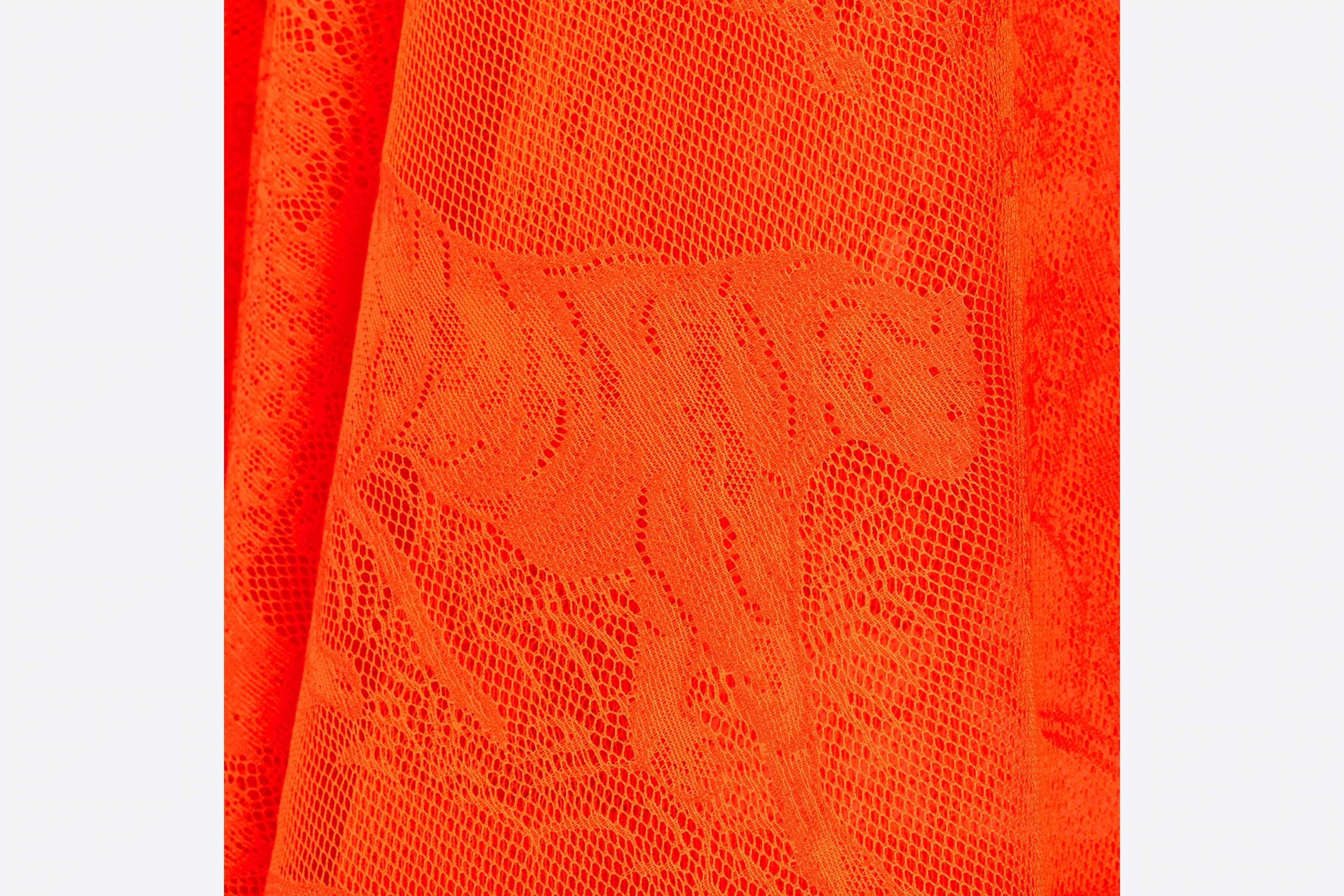 Dior Iviera Mid-length Skirt In Orange