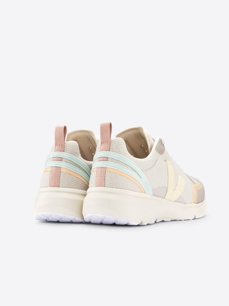 Veja Woman Sneakers Off White Size 5 Textile Fibers In Nude