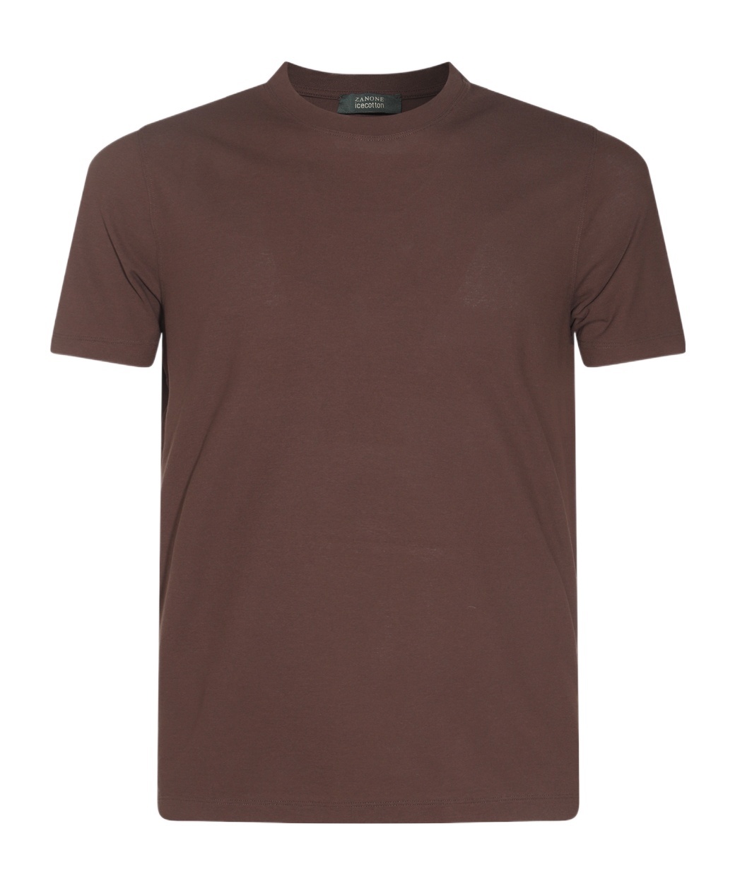 Zanone Short Sleeves Classic T-shirt In Gray