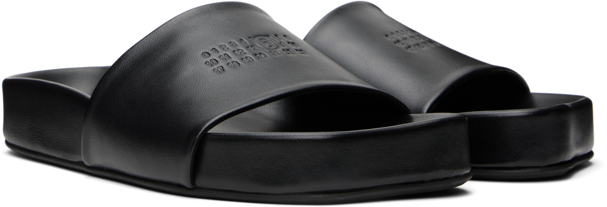 MM6 MAISON MARGIELA NUMBERS-MOTIF SLIDES