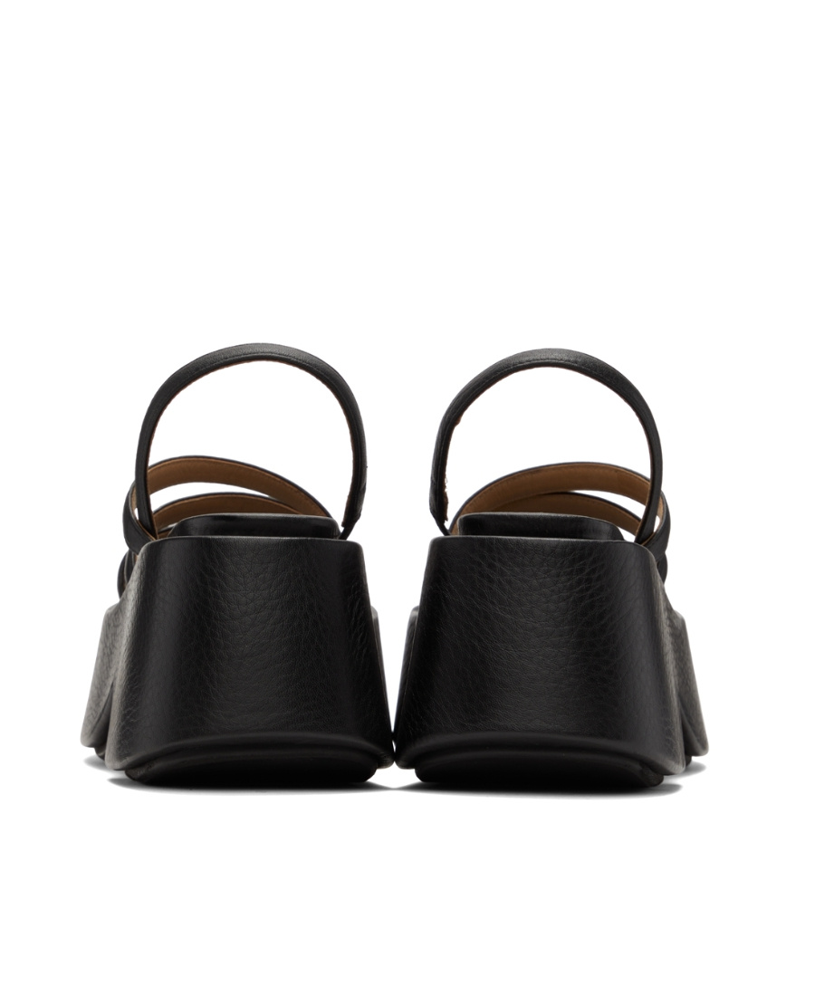 Marsèll Slingback Chunky Platform Sandals In Black