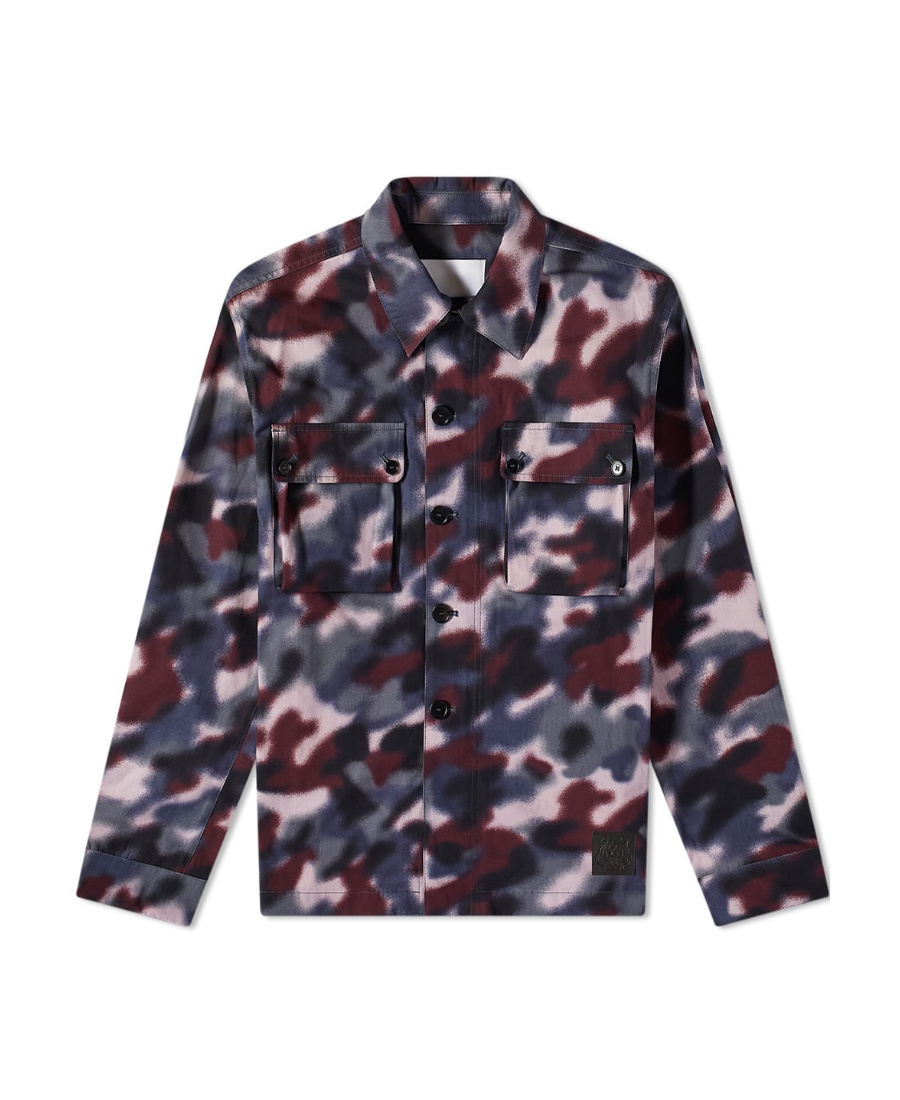 Kenzo Cloud Camo Printed Jacket In Multicolor