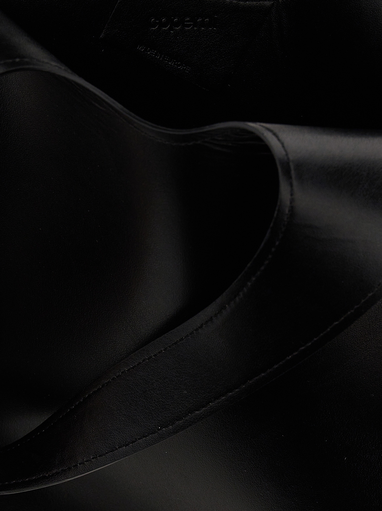 Shop Coperni Heart-shaped Shoulder Bag In Black