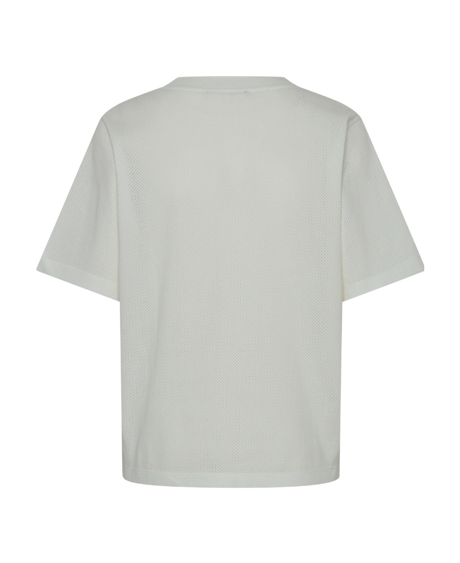 Apc A.p.c. Mae T-shirt In White Cotton In Gray