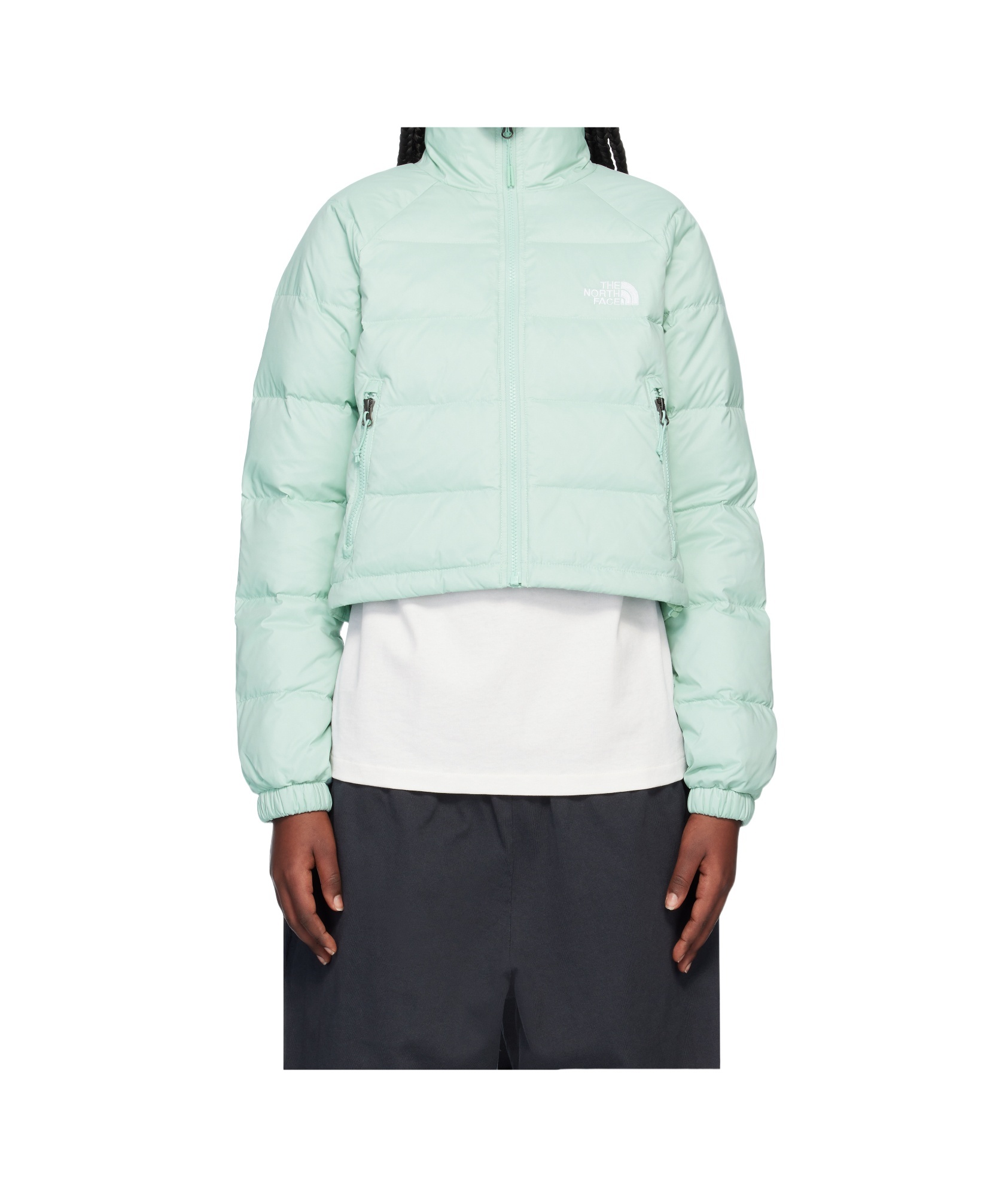 The North Face Hydralite Short Down Jacket In Multicolor