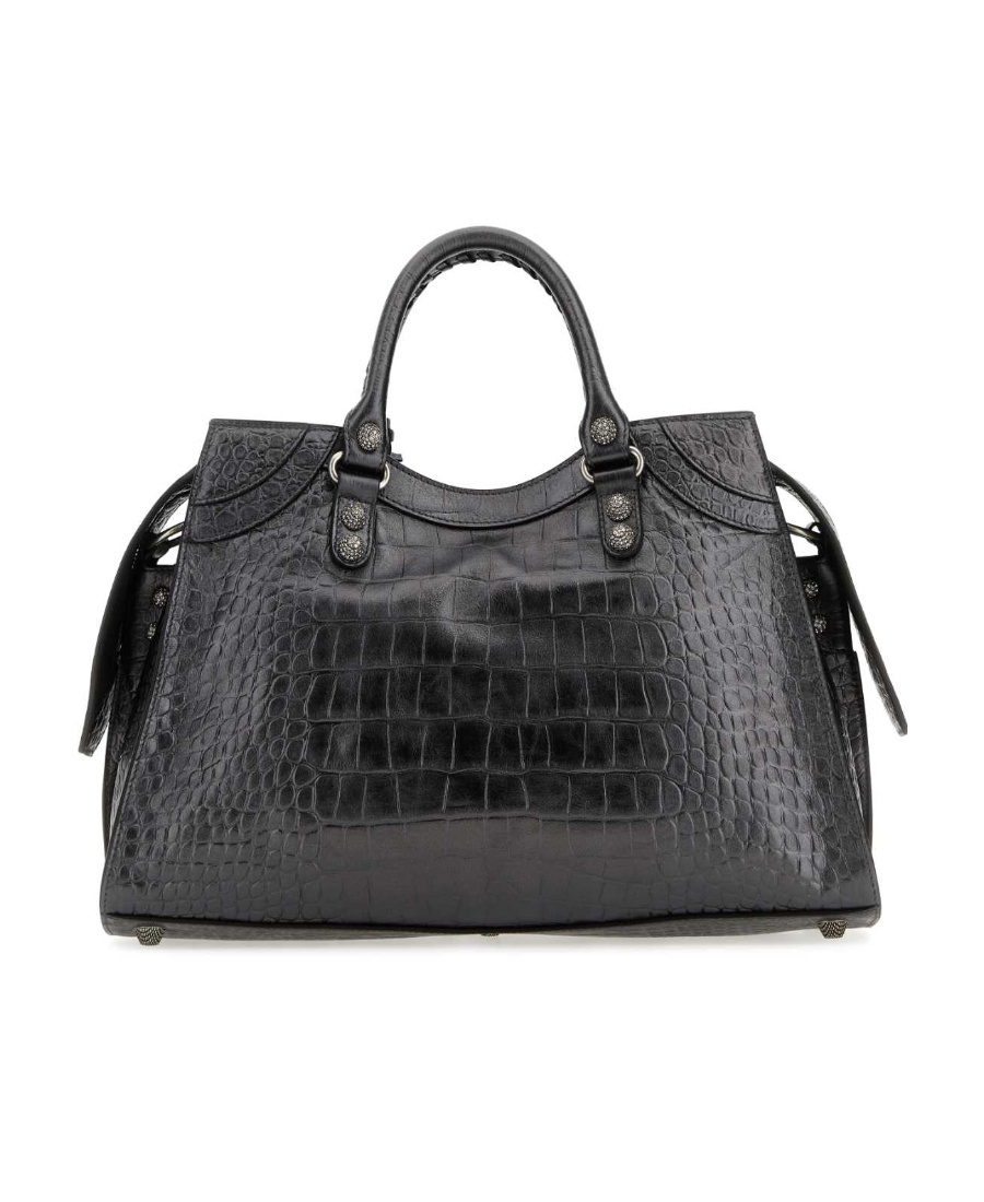Balenciaga Neo Cagole City Handbag In Black
