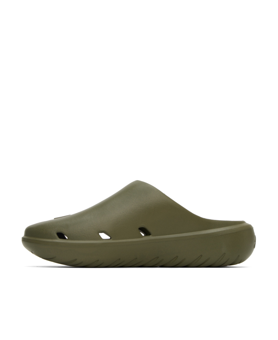 Adidas Originals Adicane Slippers In Green