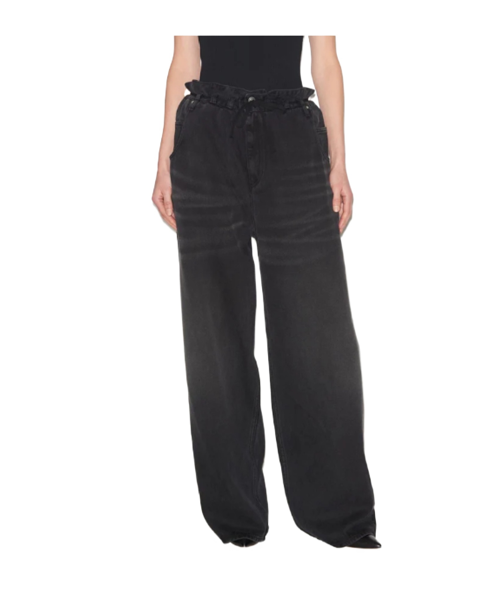 ISABEL MARANT ÉTOILE BELT-LOOP JEANS