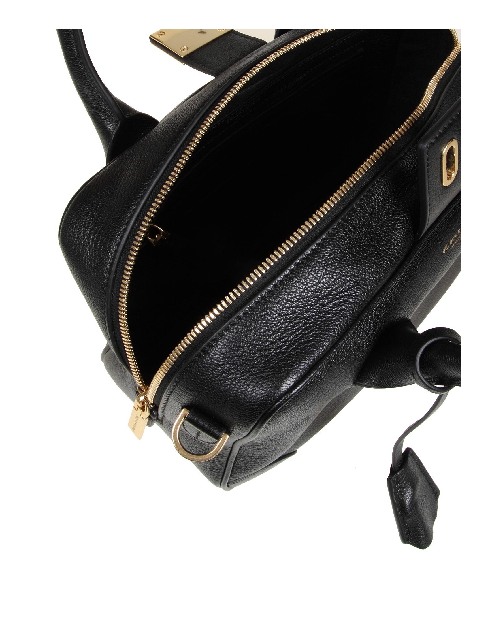 Golden Goose Deluxe Brand Logo Printed Tote Bag In Black