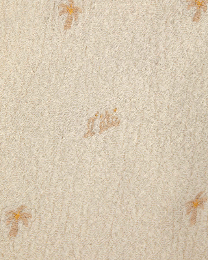 Maison Labiche Vermenouze Cotton Gauze Shorts In Neutral