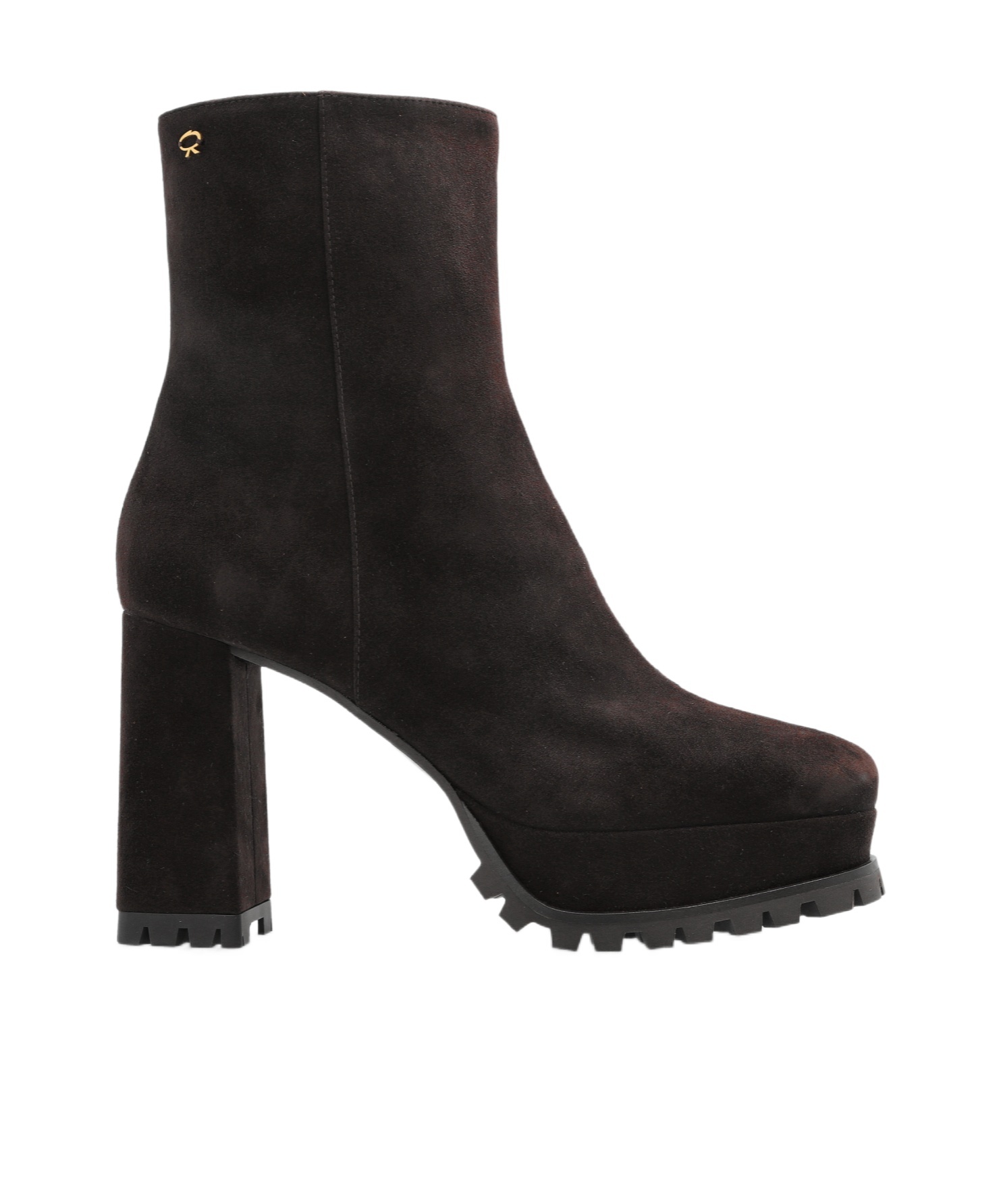 Gianvito Rossi Harlem High-heeled Ankle Boots In Brown