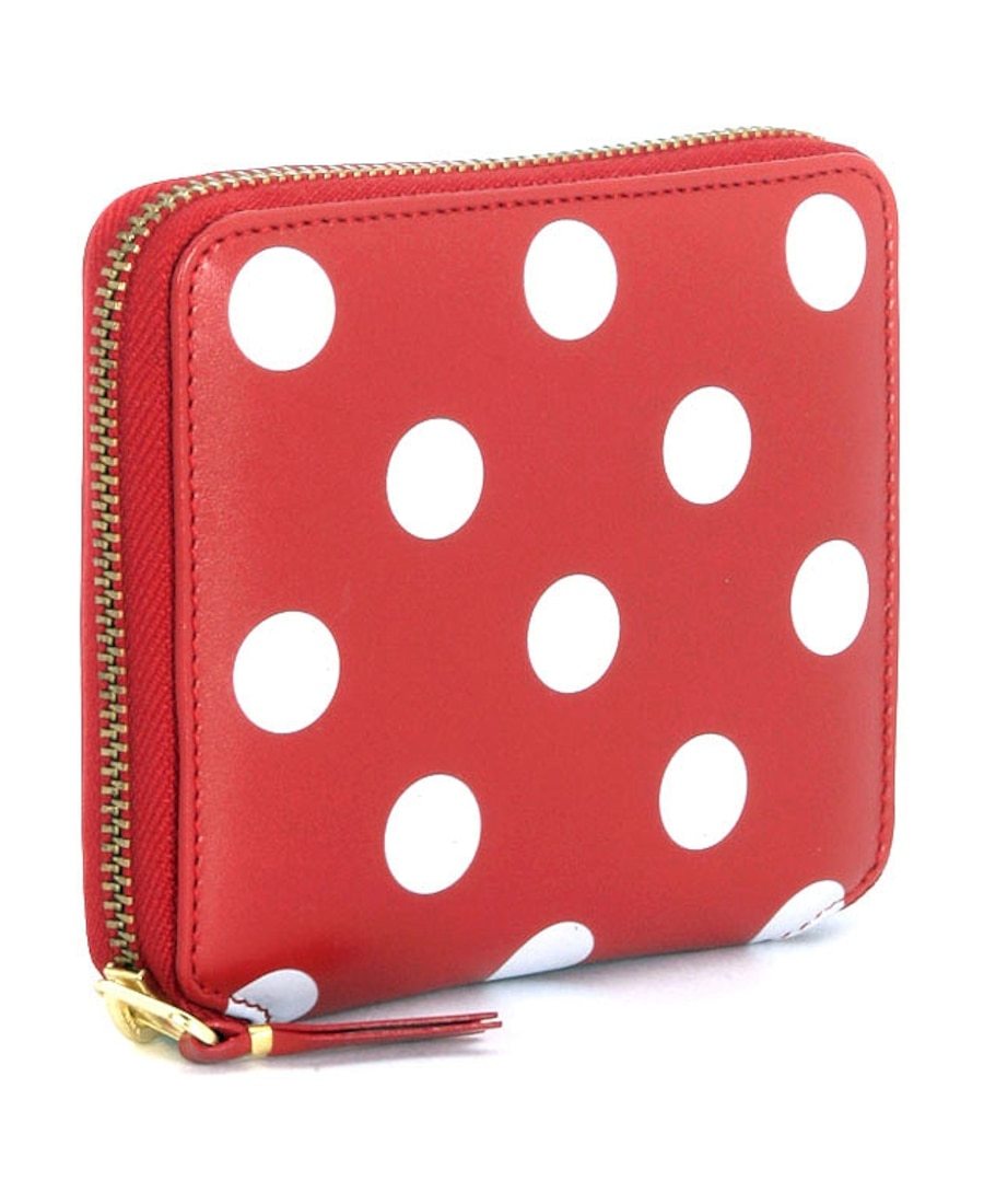 COMME DES GARÇONS LOGO WAVE POINT SHORT WALLET