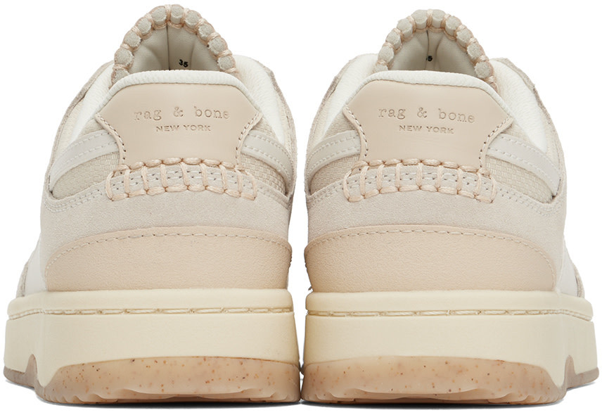 Rag & Bone Beige Retro Tennis Sneakers