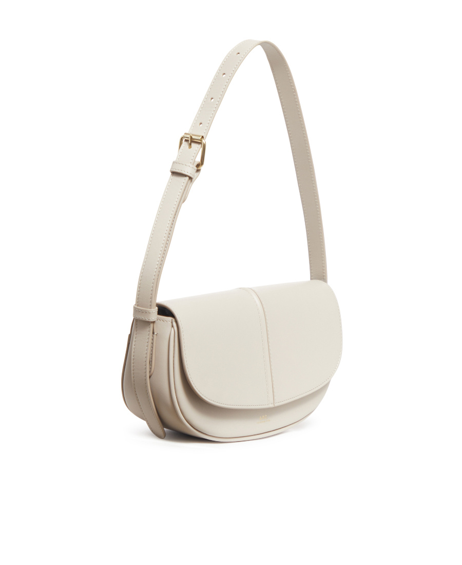 Apc Betty Leather Crossbody Bag In White