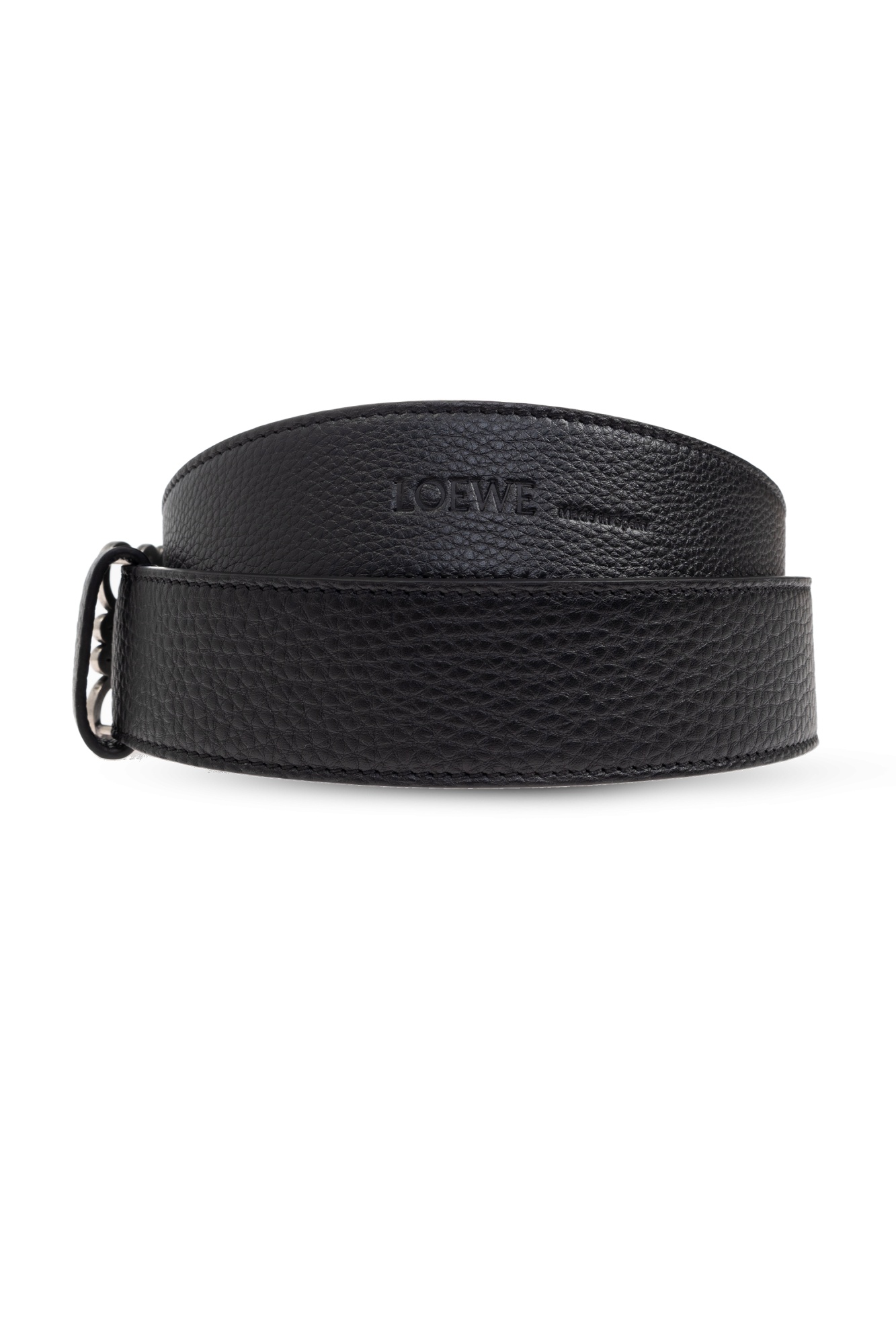 Loewe Anagram-plaque Leather Belt