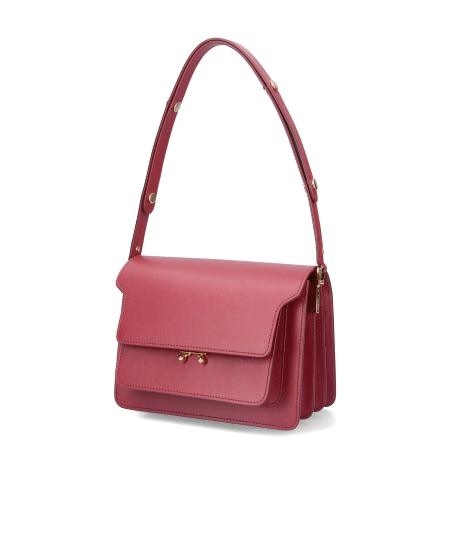 Marni Trunk Mini Shoulder Bag In Pink