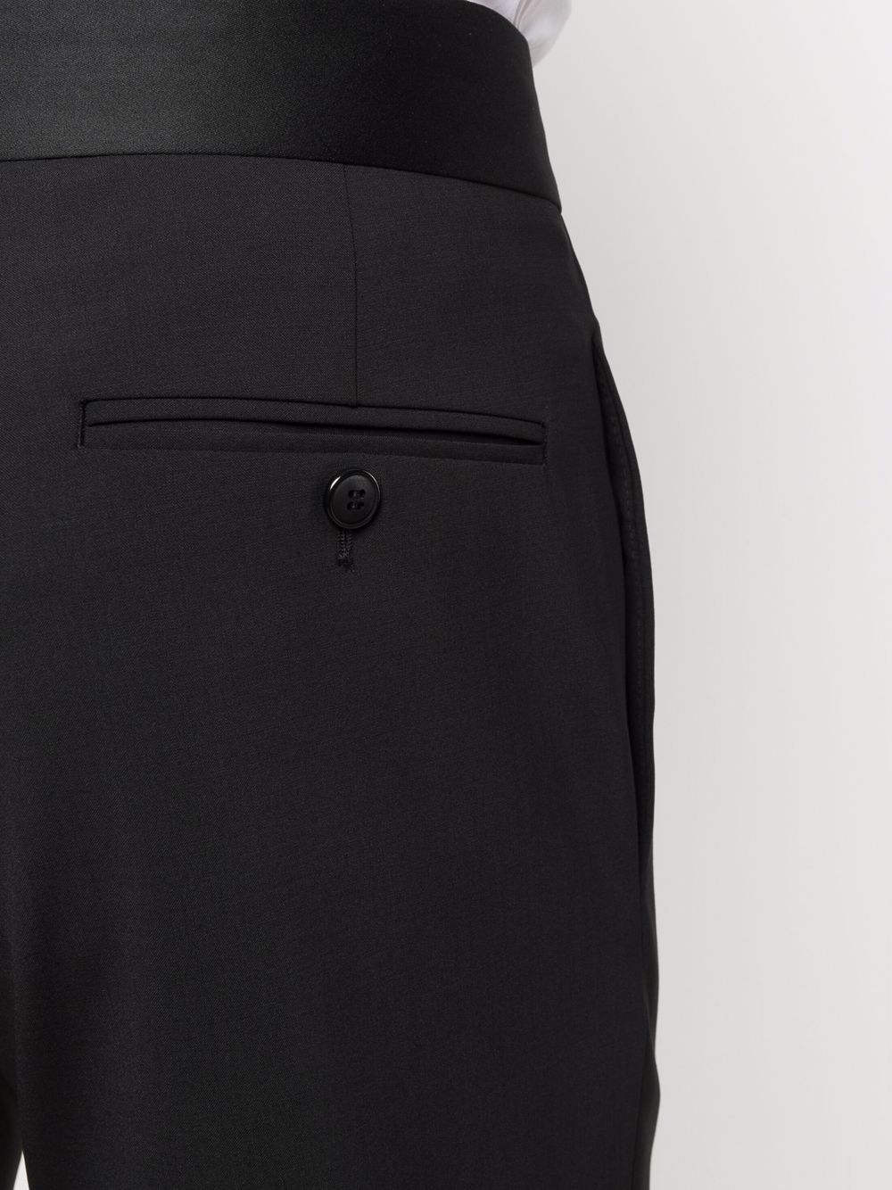 Emporio Armani Jacket And Trouser Suit In Black