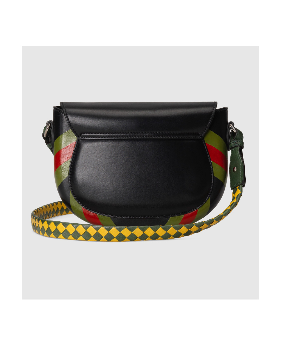 Shop Gucci Small Shoulder Bag In Black
