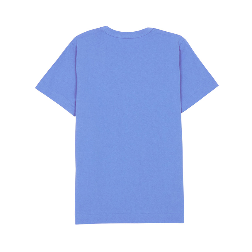 Comme Des Garçons Crew Neck T-shirt In Blue