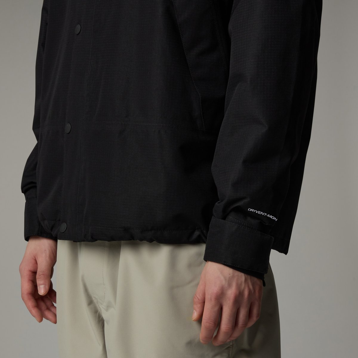 Shop The North Face Dryvent Mono Jacket In Black